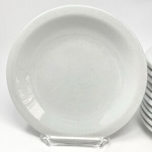 Culinary Arts CAFEWARE Restaurant Salad Plate 7 1/2" Heavy White Porcelain